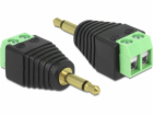 Delock adaptér Stereo jack 3.5 mm samec > Terminal Block ...