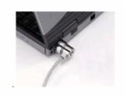 PREMIUMCORD Bezpečnostní zámek na NTB 1,8m Kensington Lock (na klíč, ocelové lanko)