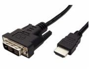 Kabel DVI-D(M) - HDMI M 2 m