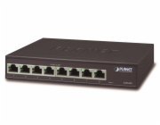 Planet GSD-805v2 10/100/1000 ( Planet GSD-805v2 switch 10/100/1000 (8x 1000Base-T), VLAN, IEEE 802.3az, ESD+EFT, internal pwr, fanless