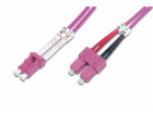 Optický patch kabel Digitus, duplex, konektor LC > SC, mu...