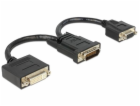 Delock - Adaptér obrazovky - HD-15 (VGA), DVI-I (F) do DM...