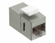 LOGILINK NK4011 LOGILINK - Keystone Inline Coupler 2xRJ45 Cat.6 STP, snap-in montáž