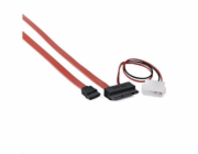 GEMBIRD Kabel Micro SATA combo datový/napájecí