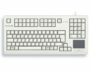 CHERRY klávesnice G80-11900 / touchpad / drátová / USB 2.0 / bílá / EU layout