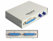 Delock Paralelní Switch Sub-D 25 pinů 2-portový manuální