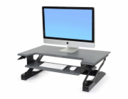 ERGOTRON WorkFit-T, Sit-Stand Desktop Workstation (black), pracovní plocha na stůl k stání i sezení