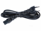 Kabel síťový 2pinový 1.8m (osmička)