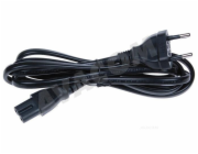 Kabel síťový 2pinový 1.8m (osmička)