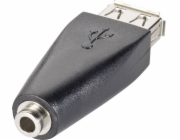 Redukce USB A(F) -> jack 3,5(F) 