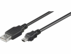 Kabel USB A(M) - miniUSB 5pin B(M), 1,5m (Nikon UC-E4, UC...