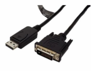 Kabel Roline propojovací DisplayPort DP(M) - DVI(M), 2m