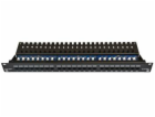 Patch panel LEXI-Net UTP cat.5e 24p. (horní zářez - "KRON...