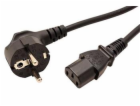 Kabel sítový  230V 1,8m (pro zdroj, monitor)