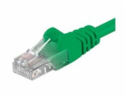 PremiumCord Patch kabel UTP RJ45-RJ45 CAT6 0.5m zelená
