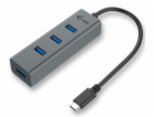 i-tec USB-C Metal 4-portový HUB