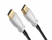 PREMIUMCORD Kabel HDMI optický fiber High Speed with Ether. 4K@60Hz, 50m, M/M, zlacené konektory
