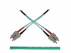Optický patch kabel duplex SC-SC 50/125 MM 2m OM3
