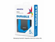 ADATA HD330 5TB, AHD330-5TU31-CBK ADATA Externí HDD 5TB 2,5" USB 3.1 HD330, BLACK COLOR BOX, černý (gumový, nárazu odolný)