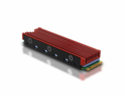 AXAGON CLR-M2, hliníkový pasivní chladič pro jedno i oboustranný M.2 SSD disk, výška 12 mm