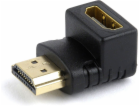 GEMBIRD Kabel CABLEXPERT red. HDMI 90°, M/F, černá