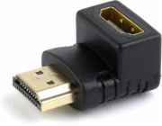 GEMBIRD Kabel CABLEXPERT red. HDMI 90°, M/F, černá