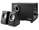 NEDIS PC reproduktory/ 2.1/ výkon 33 W/ 3,5 mm jack/ USB/...