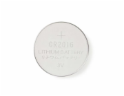 Nedis BALCR20165BL - Lithiová Knoflíková Baterie CR2016 | 3 V | 5 kusů | Blistr