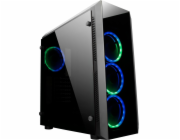 CHIEFTEC MidT Scorpion II GL-02B-OP / ATX / 2x USB3.0 / 1x USB2.0 / bez zdroje / průhledná bočnice / černá
