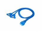 Akyga adapter goldpin ATX/2xUSB 3.0