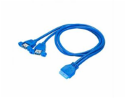 Akyga adapter goldpin ATX/2xUSB 3.0