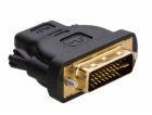 Akyga adaptér DVI-M 24+5/HDMI-F/Duplex/cerná
