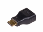 Akyga adaptér HDMI/miniHDMI/Duplex/cerná