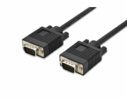 Digitus Připojovací kabel monitoru VGA, HD15 M / M, 3 m, 3Coax / 7C, 2xferit, bl