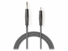 NEDIS stereo audio kabel/ 6,35 mm zástrčka - 3,5 mm zástr...