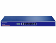 Tenda TEG1016G síťový přepínač Nespravované Gigabit Ethernet (10/100/1000) 1U Modrá
