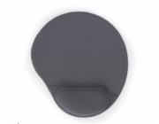GEMBIRD Gel mouse pad with wrist support, grey MP-GEL-GR GEMBIRD Podložka pod myš ERGO gelová MAXI, šedá