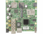 MikroTik RouterBOARD RB922UAGS-5HPacD,720MHz CPU,128MB RAM, 1x LAN, 1x SFP slot, 1xminiPCIe slot + SIM, vč.L4