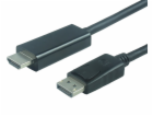PremiumCord DisplayPort 1.2 na HDMI 2.0 kabel pro rozliše...