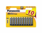 PANASONIC Alkalické baterie Alkaline Power LR6APB/10BW AA 1,5V (Blistr 10ks)