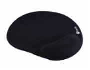C-TECH Podložka pod myš gelová MPG-03, černá, 240x220mm