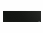 C-TECH Podložka pod myš MP-01XL, černá, 900x270x4mm, obšité okraje