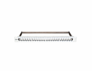 Schrack HSER0240GS 19" patchpanel pro max. 24 keystone,neosazený,1U,RAL 7035