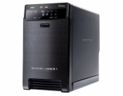 Fantec QB-X2U31R cerna 2 x 3,5 SATA Raid HDD USB 3.1