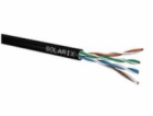 Instalační kabel Solarix venkovní gelový UTP, Cat5E, drát...
