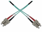 Optický patch kabel duplex SC-SC 50/125 MM 7m OM3