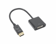 Akyga konventor DVI-F/Displayport-M/ABS/20cm
