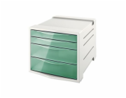 Esselte zásuvkový box Colour Ice, zelený