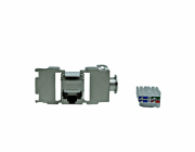 Keystone modul RJ45 stíněný, Cat.6, samozářezový, SFA