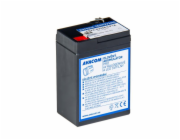 Baterie Avacom 6V 4,5Ah pro svítilny F1